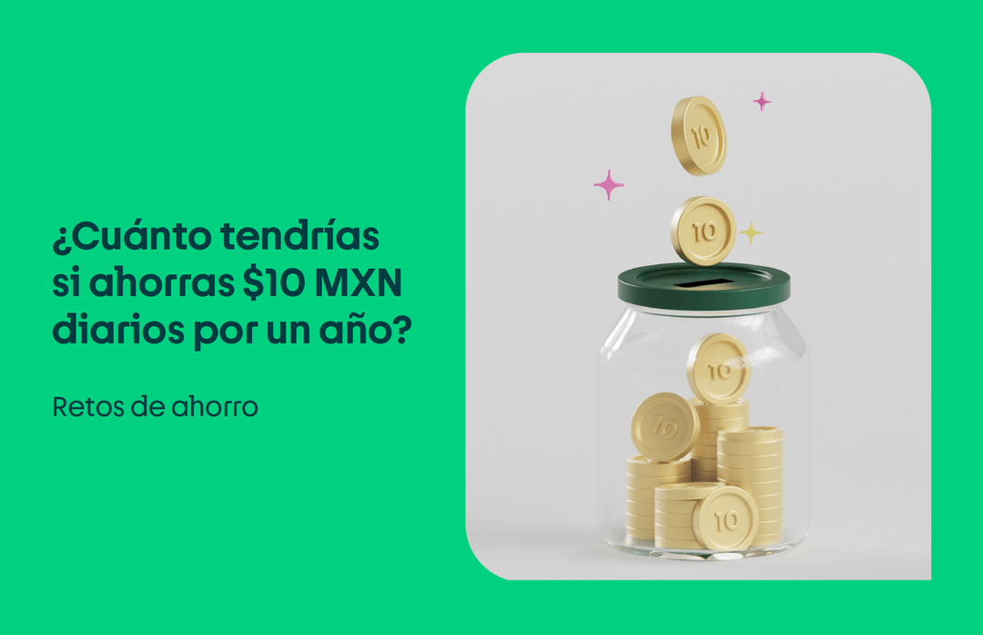 ahorrar diez pesos por un ano