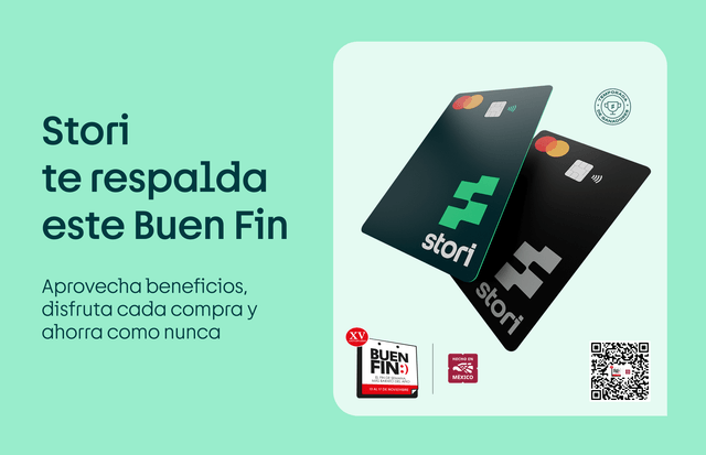 Stori te respalda este Buen Fin