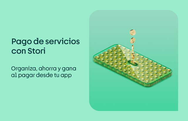 Pago de servicios con Stori