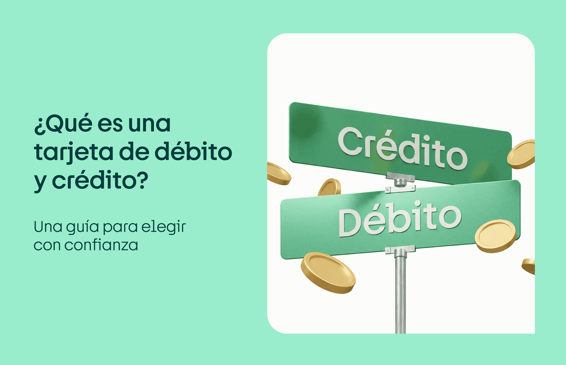 ¿Qué es una tarjeta de débito y crédito?
