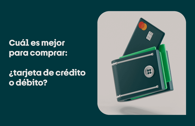 Tarjeta de crédito o de débito: ¿cuál es mejor para comprar?