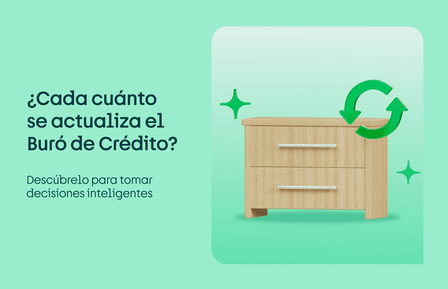 ¿Cada cuánto se actualiza el buró de crédito?