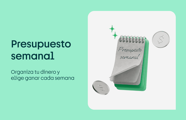 Presupuesto semanal: ¡organiza tu dinero y elige ganar cada semana!