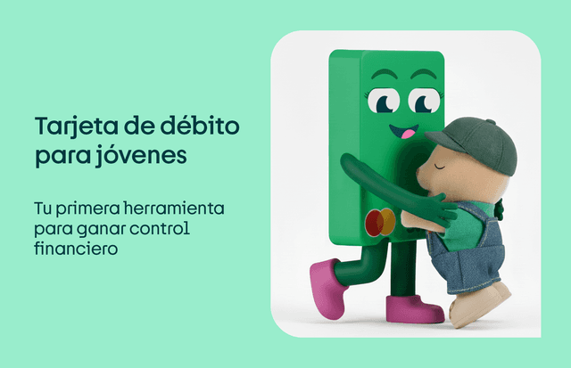 Tarjeta de débito para jóvenes
