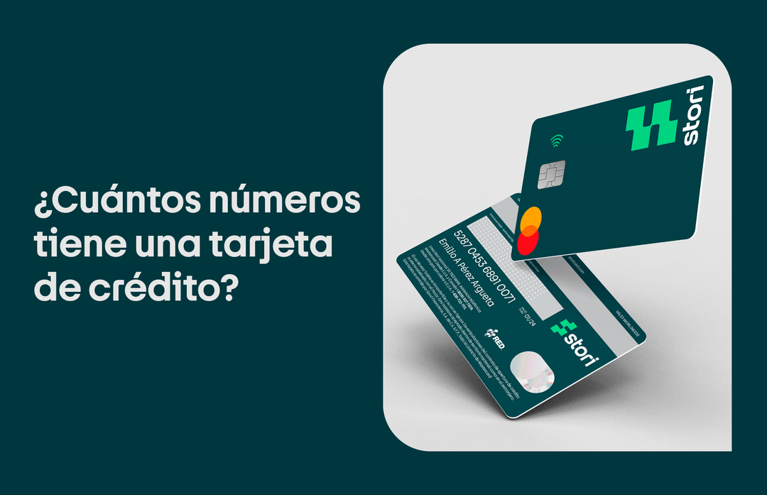 cuantos numeros tiene una tarjeta de credito