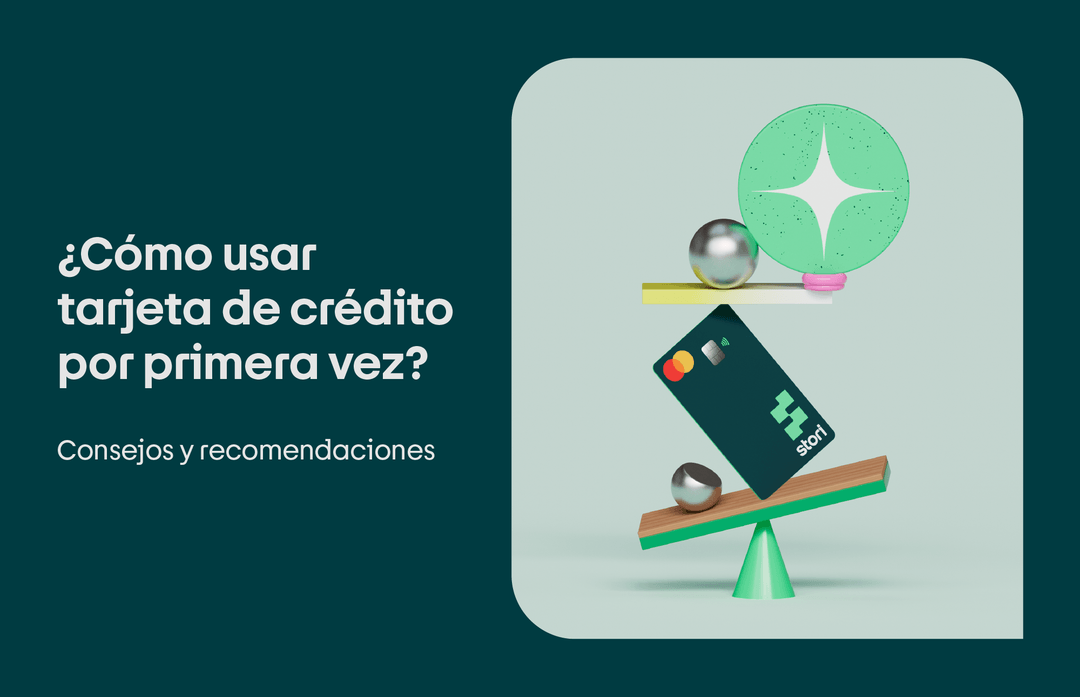 como usar una tarjeta de credito por primera vez