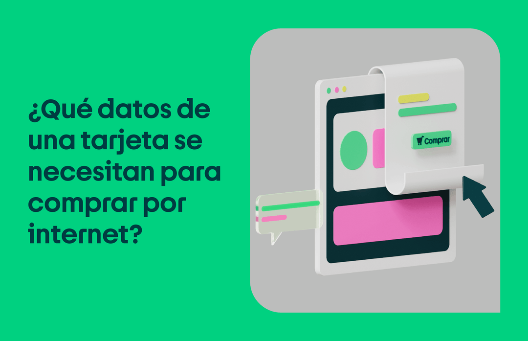 que datos necesito para comprar por internet